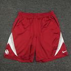 Oklahoma Sooners Nike Shorts Medium Red & White Breathable Football Mens