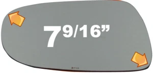 New Left Replacement Mirror Glass For 06-08 Lexs IS250 W/O Backing Plate - Picture 1 of 7
