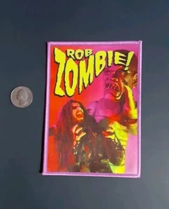 Rob Zombie PHANTOM CREEP Battle Patch 🤘purple border Hellbilly Deluxe Ozzfest - Picture 1 of 1