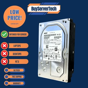 HGST 0F22807 3TB 7200RPM SAS 12Gbps 3.5" HDD | HUS726030AL5211 | 1YR Warranty - Picture 1 of 4