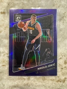 Nikola Jokic 2021/22 Donruss Optic Purple Prizms #59 Denver Nuggets - Imagen 1 de 3