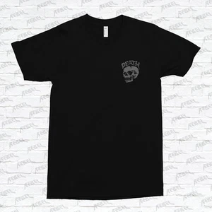Death T-Shirt - Illustrated Tattoo Alternative Fashion Brand Rebels - Picture 1 of 3