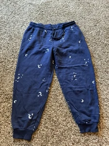 Honeydew XL Over the Moon Celestial Embroidered Navy Joggers Sweatpants GUC - Picture 1 of 12