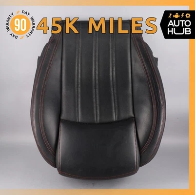 08-12 Maserati GranTurismo M145 Cojín de asiento inferior delantero izquierdo negro OEM Foto 1 de 4