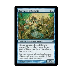 WOTC MtG Lorwyn Drowner of Secrets (U) (Foil) EX - Picture 1 of 1