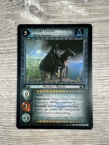 Lotr TCG Black Rider Master Works Ulaire Cantea Black Assassin FOIL 12O7 - Picture 1 of 4