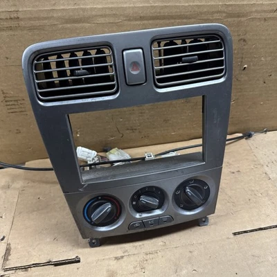 Subaru Forester 2004 2005 2006 2007 tablero central radio moldura ventilación climática B168 Foto 1 de 4