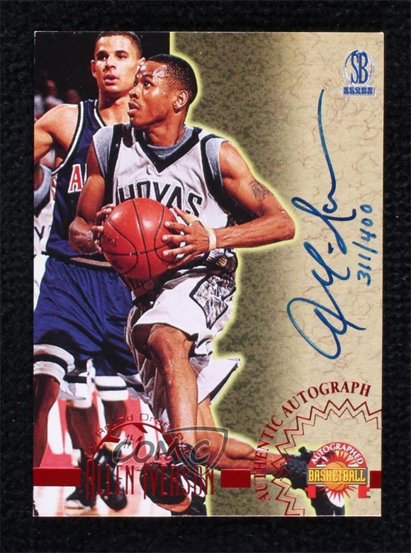 Allen Iverson Basketball SCORE Sports Trading Cards for sale Allen Iverson Basketball SCORE Sports Trading Cards for sale
