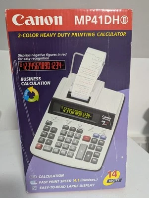 Canon MP41DH Scientific Calculator  Printing Calculator- UNUSED- 120v 60Hz NEW - Image 1 of 4