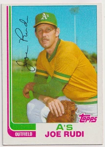 1982 Topps Traded #102T Joe Rudi Oakland Athletics - Picture 1 of 2