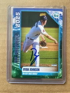 Signed Ryan Johnson 2025 Northwest League Top Prospects #20 Angels Autographed - Picture 1 of 2