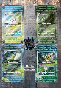 x4 Pokemon Chinese Exclusive Eevee Gem Pack 2 4-Piece Set Extended Art Case - Picture 1 of 5