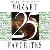 25 Mozart Favorites (CD, Aug-1996, Vox)