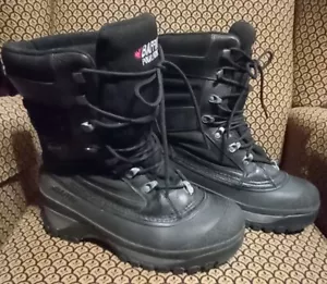 BAFFIN POLAR PROVEN CROSSFIRE BLACK 10" WINTER BOOTS W/FELT LINING Mens 8 - Picture 1 of 18