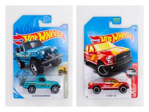 Lote de dos coches diecast Hot Wheels 4x4 - Imagen 1 de 5