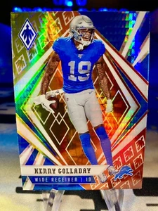 2020 Kenny Golladay Panini Phoenix Fire Burst Prizm #90 Detroit Lions - Picture 1 of 2