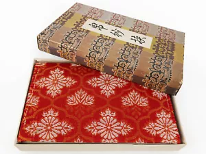 Estuche Fukusabasami Brocado Ceremonia del Té Sado de Colección Sin Usar: 19-C - Imagen 1 de 3