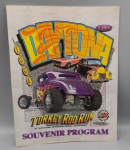 Daytona Turkey Rod Run Program 1994 21ª pista internacional anual bonito - Imagen 1 de 11