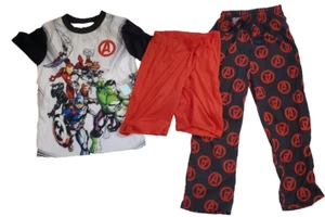 Marvel Boy's 3-Piece T-Shirt, Short & Pant Pajama Set Small NWT - Picture 1 of 7
