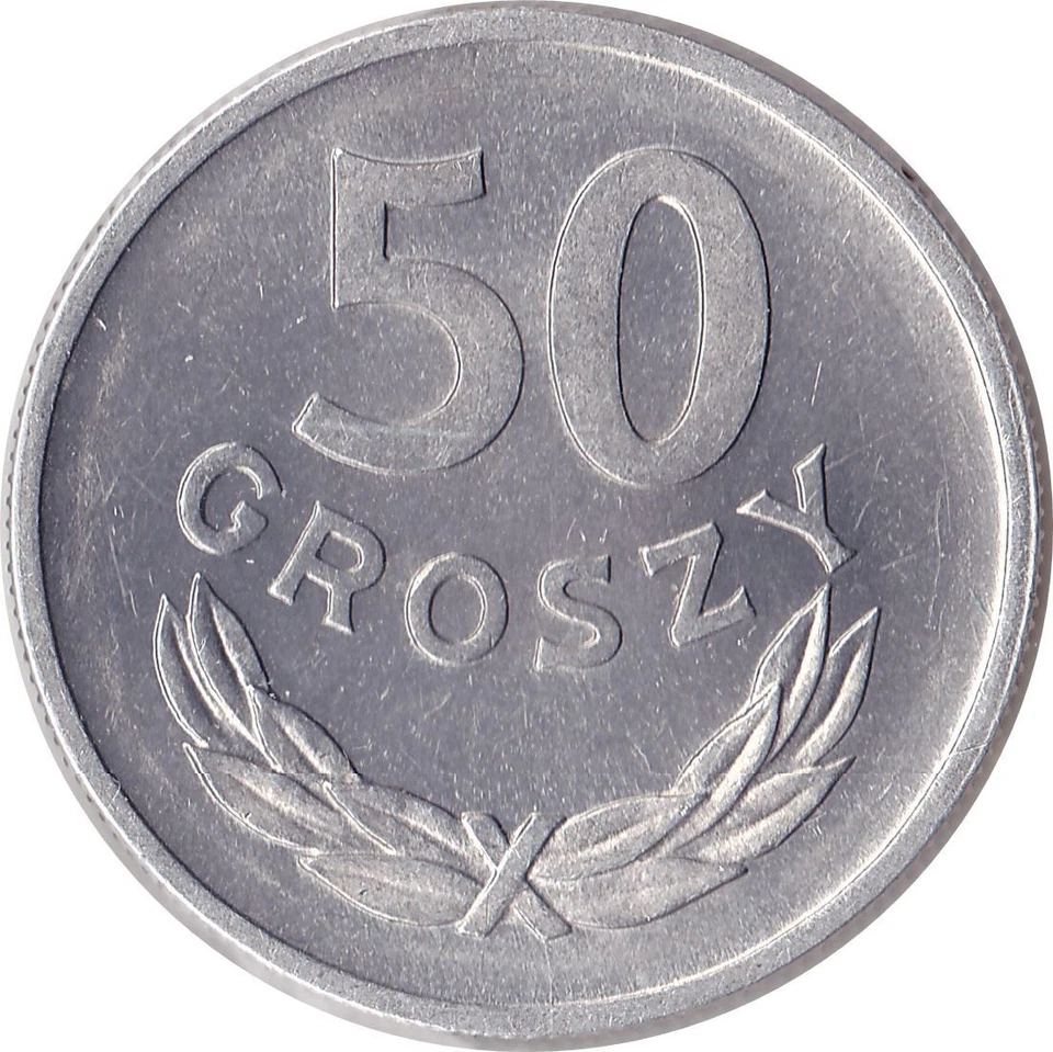 Poland | 50 Groszy Coin | Eagle | KM44a | 1949 - Image 1 of 2