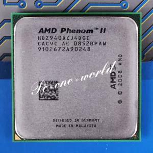 100% OK HDZ940XCJ4DGI AMD Phenom II X4 940 3 GHz Quad-Core Processor CPU - Picture 1 of 1