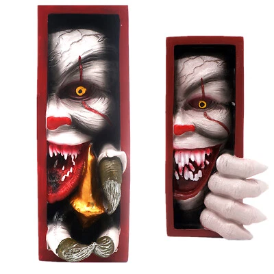 Monster Peeping on The Bookshelf Bookends 7.5'' Halloween Decoration Model - Image 1 of 4