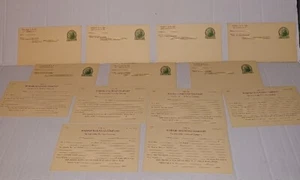 (14) 1951 Wabash Railroad Company Blanko Versandbelege Ann Arbor RR - Bild 1 von 14