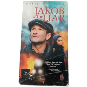 Jakob The Liar VHS 1999 Robin Williams***Buy 2 Get 3 Free*** - Picture 1 of 1