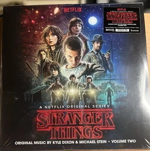 Stranger Things Vol. 2, Double Soundtrack LP 2022 2x Orange Ghostly Vinyl Sealed - Picture 1 of 3