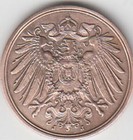 Deutschland Deutsches Reich 2 Pfennig 1911 J Kursmünze aus dem Umlauf 