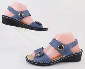 NEU! Finn Comfort Alanya Sandalen/blau/Gr. US 8/EU 38,5/GROSSBRITANNIEN 5,5 $ 255 - Bild 1 von 11