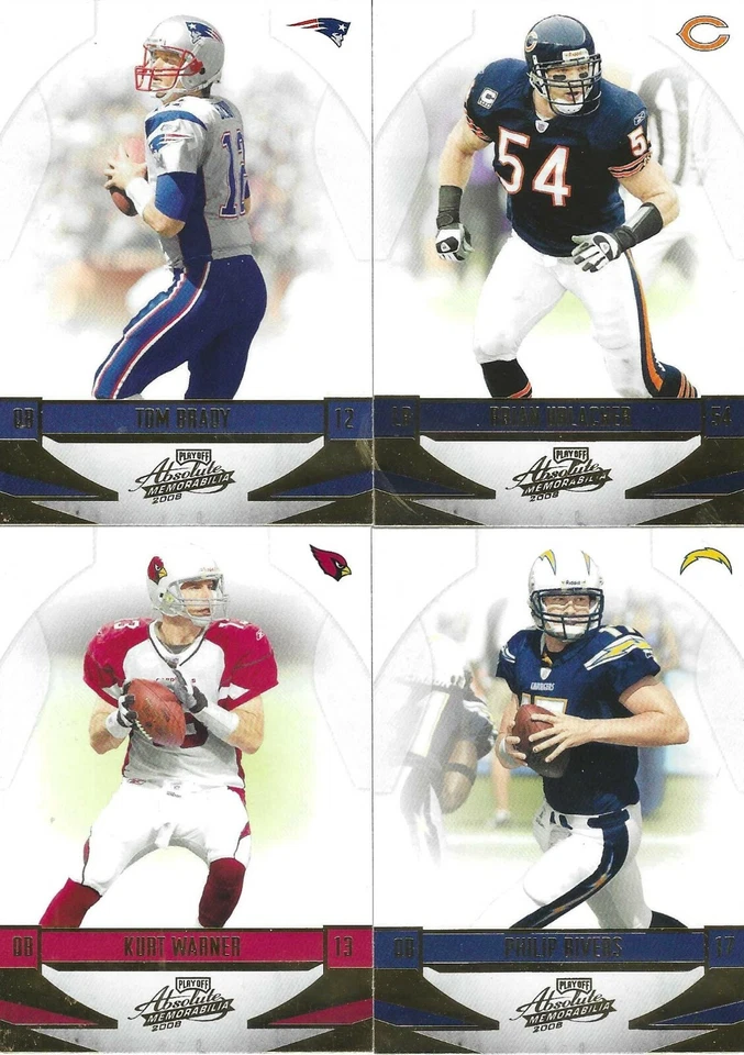 2008 Absolute Memorabilia Football - BASE CARDS - Pick & Choose - Fill Ur Set! - Image 1 of 1