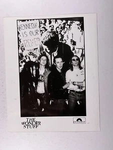 The Wonder Stuff Photo Original Black And White Polydor Promotion September 1989 - Picture 1 of 12