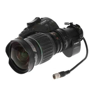Canon KJ10e×4.5B IRSE 2/3” Mount HD Broadcast Zoom Lens w/ 2x Extender JUNK - Picture 1 of 4