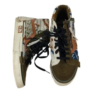 Vans SK8-Hi Reissue Mixed Textile High Top Sneakers Women's 8 - Picture 1 of 10