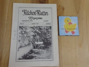 Kitchen Klatter Magazine August 1980 Old Time Radio Reunion Show  - Picture 1 of 5