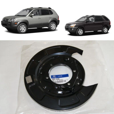 Placa de freno de estacionamiento trasera DHL GRATIS LH Hyundai Tucson 05-09, Kia Sportage 06-09 Foto 1 de 4