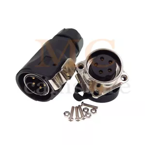 XHE28 5Pin Panel WaterproofIP67 Power connector,Power Industrial Cable Connector - Picture 1 of 9