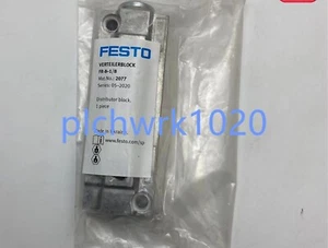 1 PCS NEW IN BOX Festo gas separation block FR-8-1/8 2077 - Picture 1 of 4