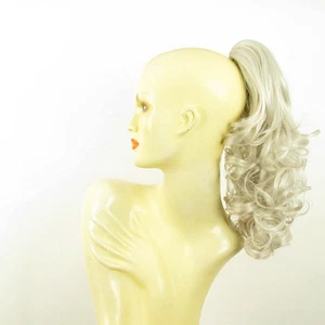 Hairpiece ponytail curly white 15.75 ref 3/60 peruk - Imagen 1 de 7