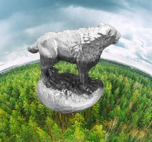 Saber Tooth Tiger ๐ Statue โญ 3D Print Model Prehistoric ๐ Color Choice ๐ NEW - Picture 1 of 13