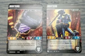 Transformers TCG War for Cybertron Siege 2 Nightbird Promo Card - Picture 1 of 1