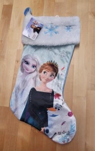 Disney Frozen Christmas Stocking - Elsa, Anna, Olaf New With Tags 18” - Picture 1 of 2