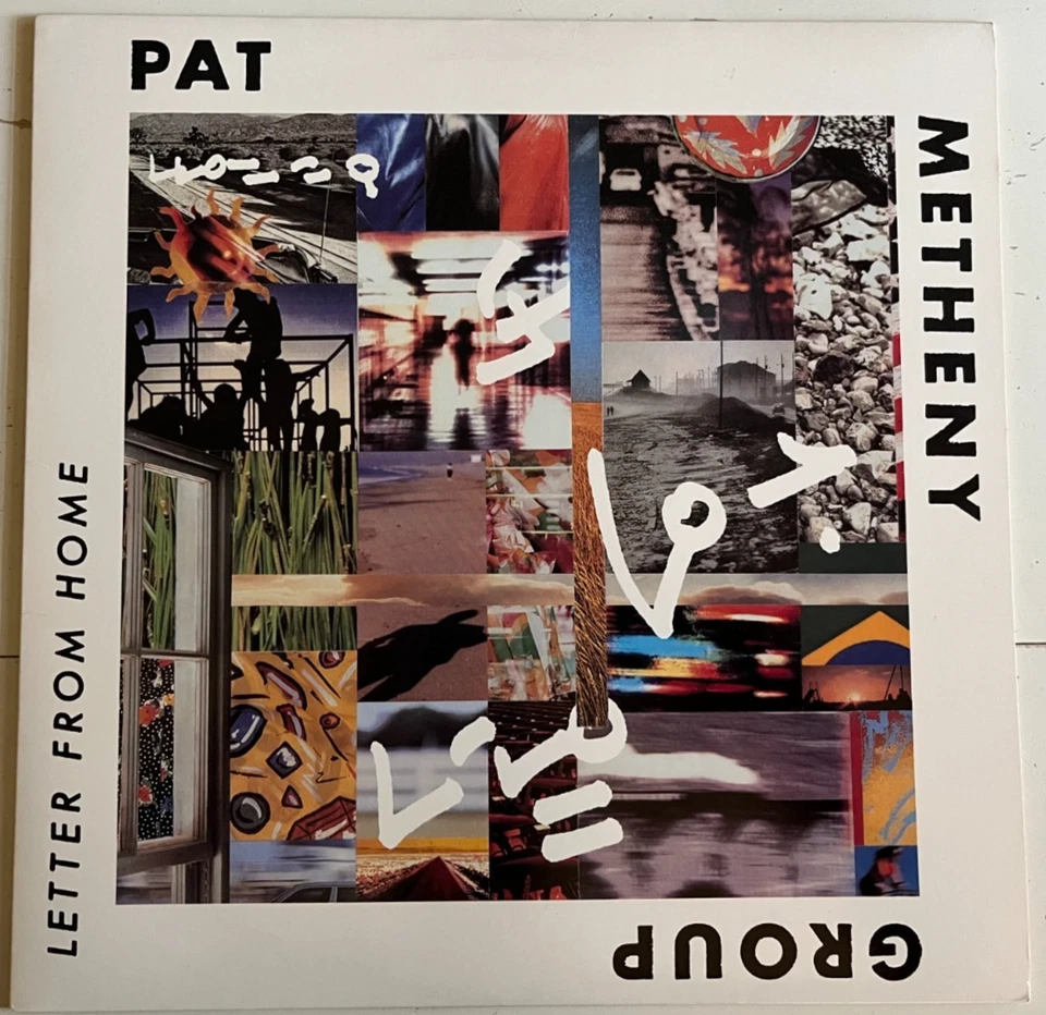 PAT METHENY GROUP LETTER FROM HOME LP EXCELLENT CONDITION 1989 GEFFEN - Image 1 of 4
