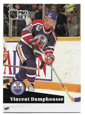 VINCENT DAMPHOUSSE 1991-92 PRO SET FRENCH NEAR MINT+ CONDITION - Image 1 of 2