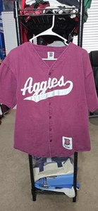 VTG Texas Aggies Boa Pro Classic Jersey. Size Large 100% Cotton/ Made USA - Picture 1 of 6