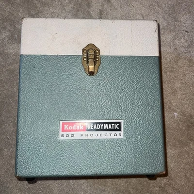 Kodak 500 Slide Projector w/ Case – Works! Bulb & Motor Tested – Vintage USA - Image 1 of 4