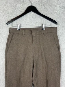 Vintage Levi's Action Slacks Hose Herren 33 x 32 braun Anzughose hergestellt USA 90er - Bild 1 von 9