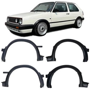 Radläufe Kotflügel Radlauf Verbreiterungen GTI Look für VW Golf 2 88-92 - Picture 1 of 7