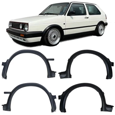 PIÈCES DE VOITURE EN LIGNE GMBH Élargissements De Passage De Roue GTI Look Pour VW Golf 2 88-92